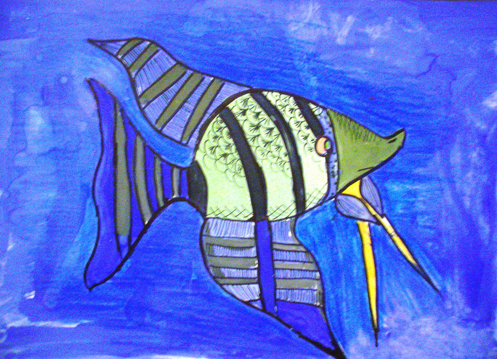 Чудо-рыба (Степанишина Нина, 12 лет)