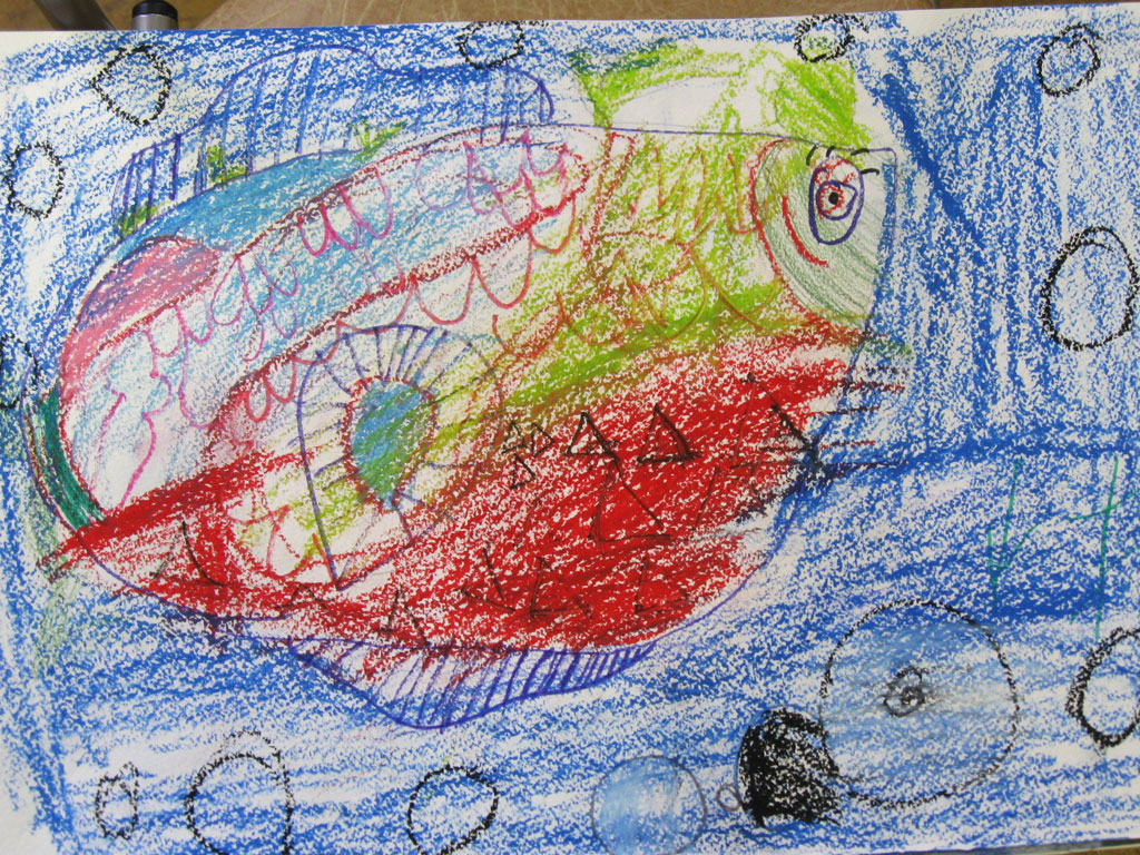 Любимая рыбка (Даша, 6 лет)