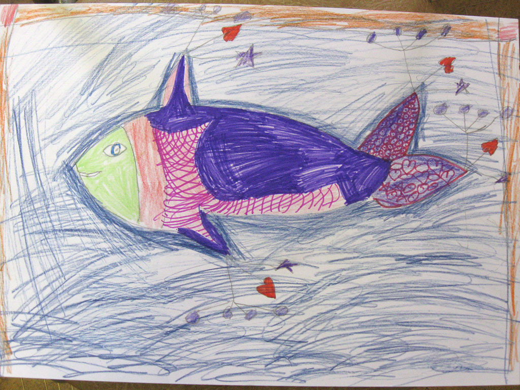 Любимая рыбка (Настя, 6 лет)