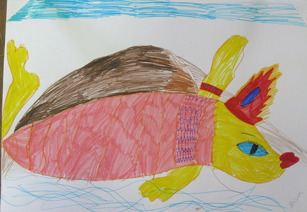 Любимая рыбка (Ващугина Аделина, 6 лет)