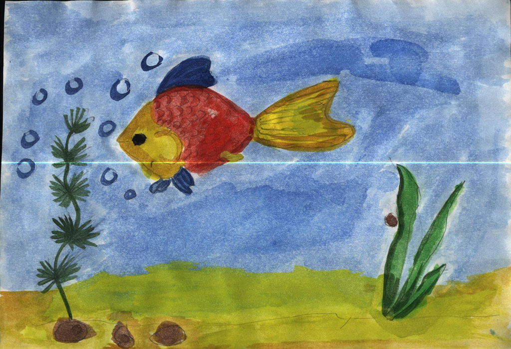 Золотая рыбка (Агата, 7 лет)