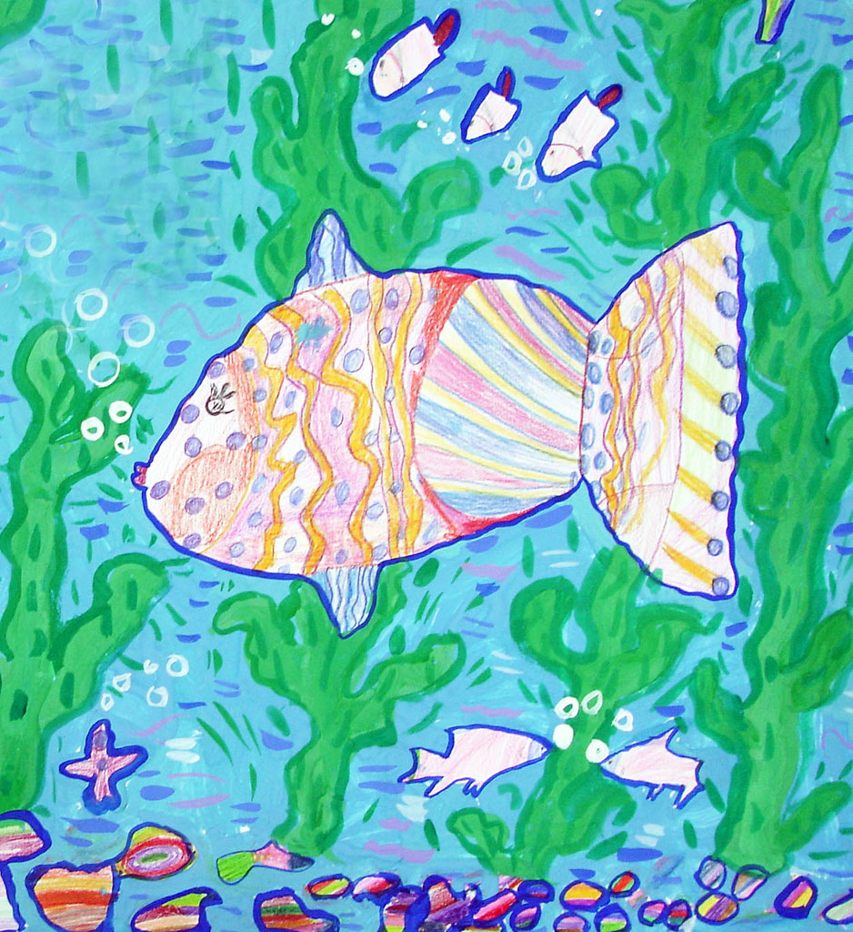 Золотая рыбка (Даша, 7 лет)
