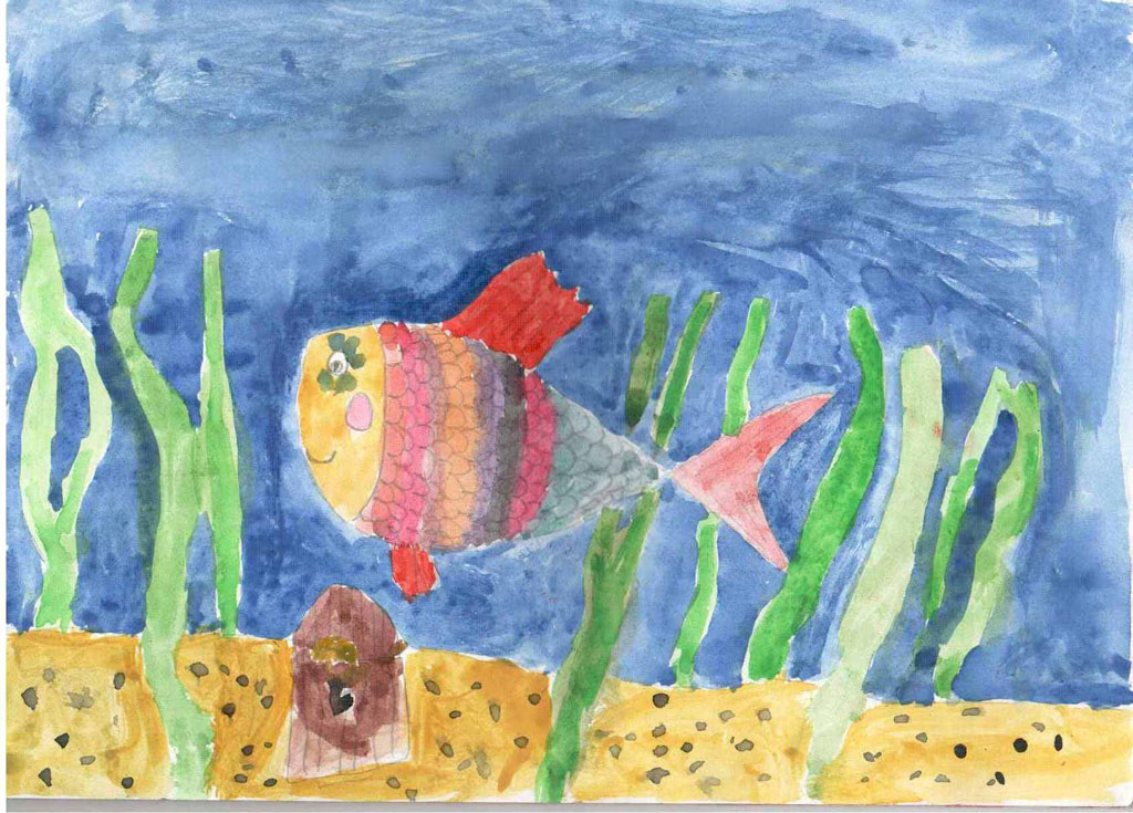 Любимая рыбка (Ангелина, 8 лет)