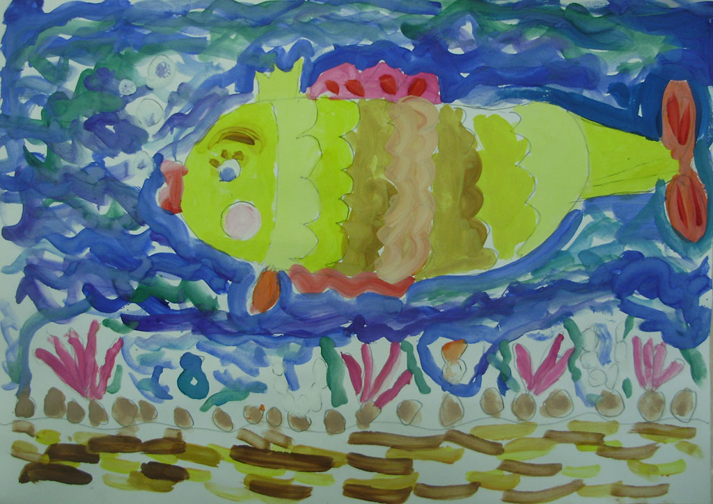 Золотая рыбка (Батракова Лада, 6 лет)