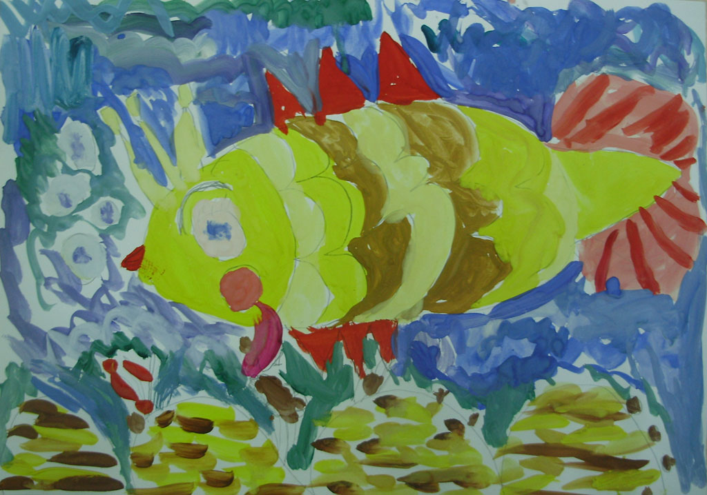 Золотая рыбка (Грузденко Саша, 6 лет)