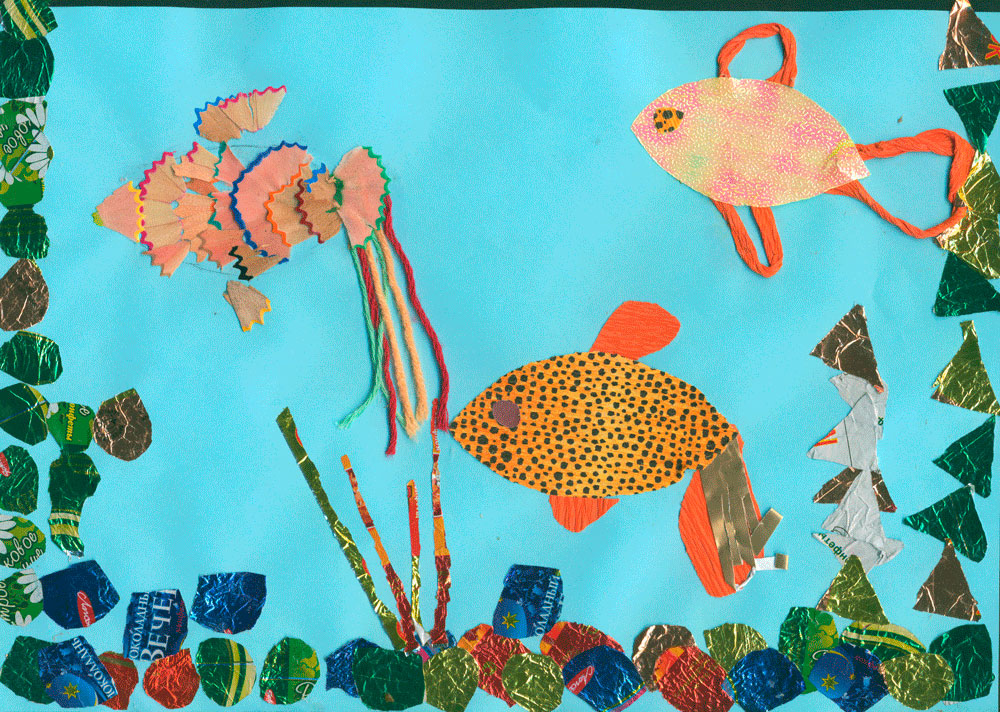 Три рыбки (Анастасия, 4 года)