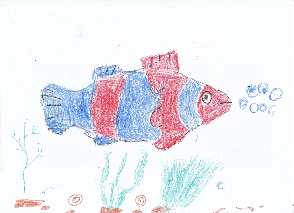 Рыбка-клоун (Людмила, 6 лет)