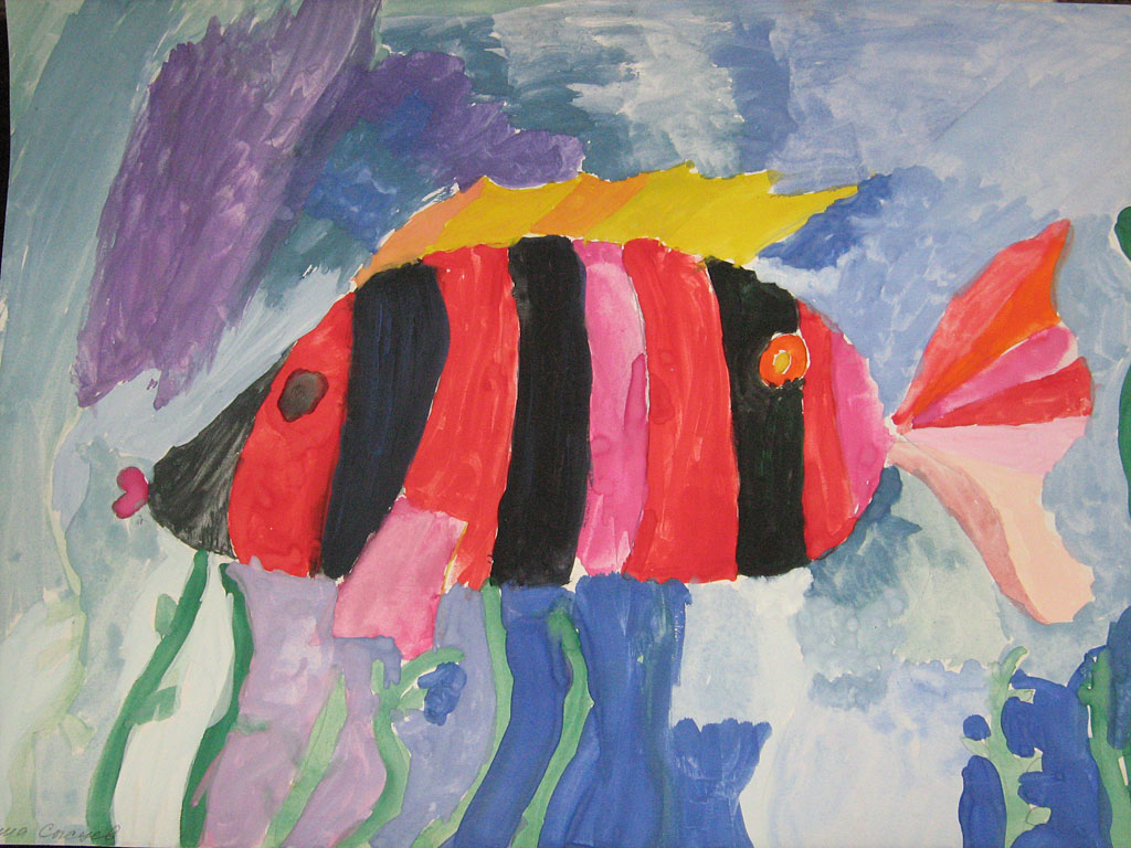 Рыба-клоун (Сысуев Александр, 8 лет)