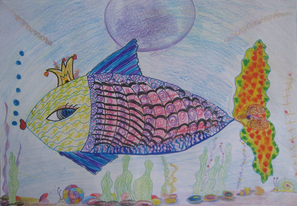 Рыбная соблазнительница (Аделина, 9 лет)
