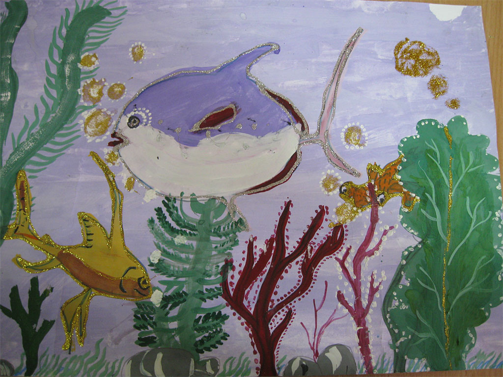 Сказачный аквариум (Дарья, 8 лет)