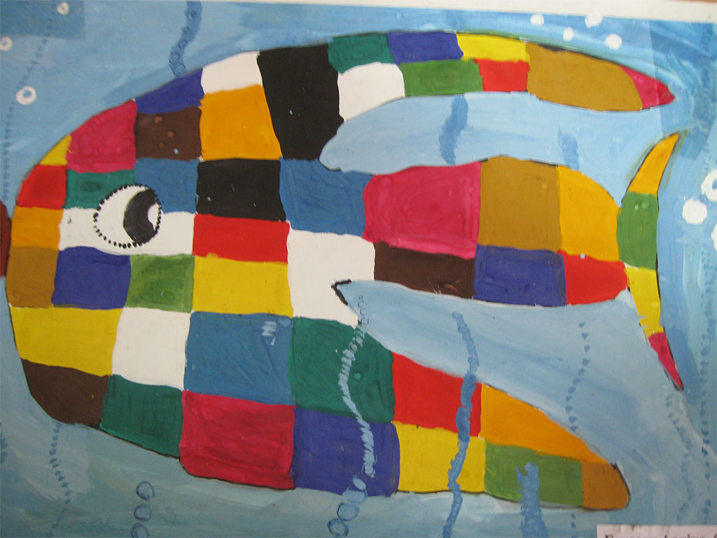 Рыбка-мозайка (Арпине, 11 лет)