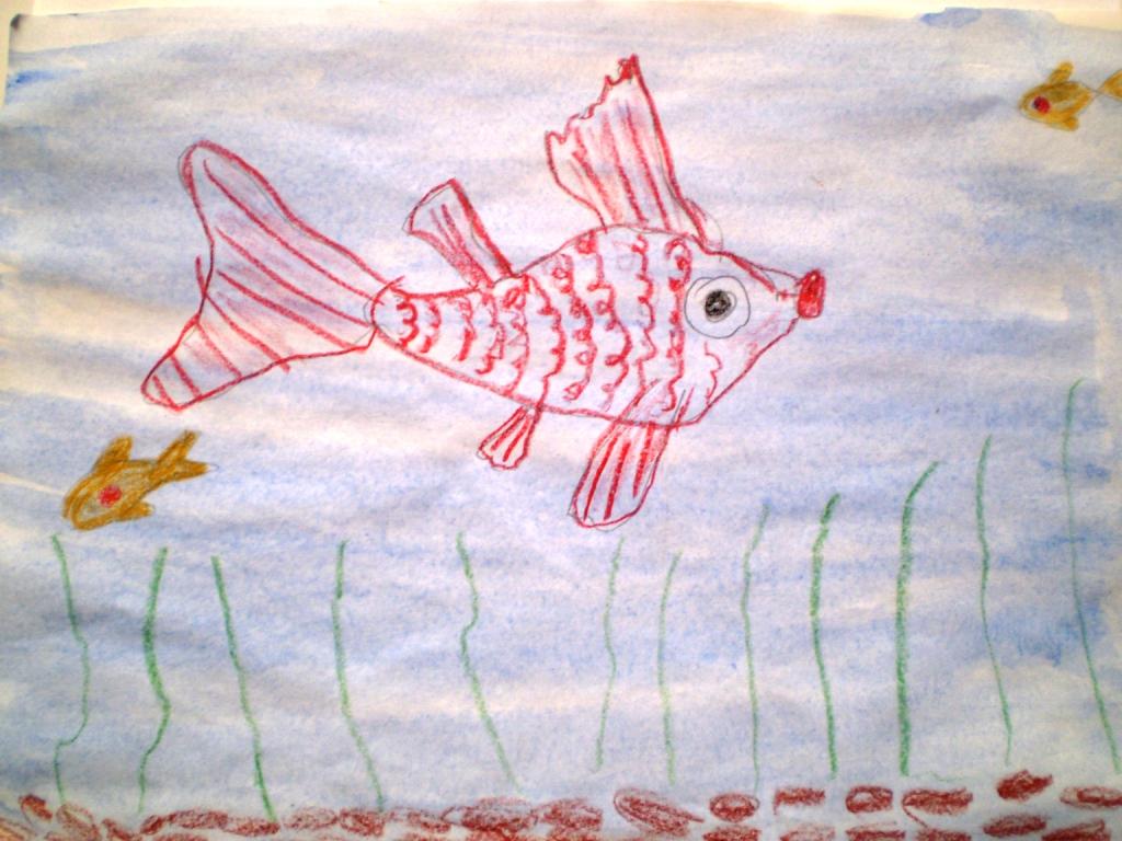 Моя любимая рыбка (Попова Юлия, 7 лет)