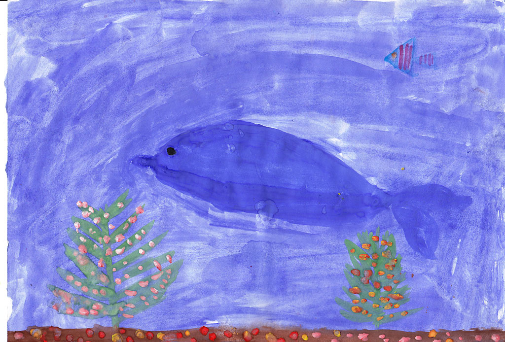 Очень скромная рыбка (Гойко Вероника, 9 лет)